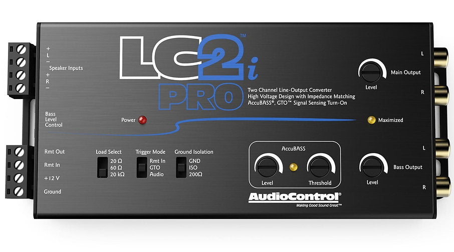 Audio Control LC2i PRO 2channel line output converter with AccuBASS